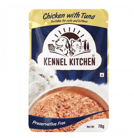 Kennel Kitchen Cat Treats Chicken With Tuna 70 Gm